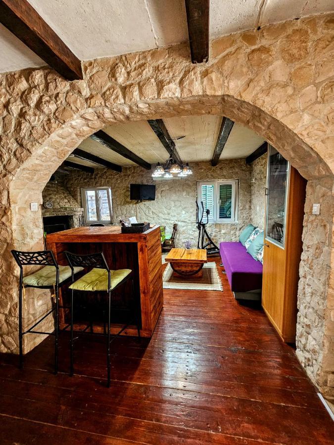 Dalmatia Rustica Comfortable One Bedroom+Fireplace Zára Kültér fotó